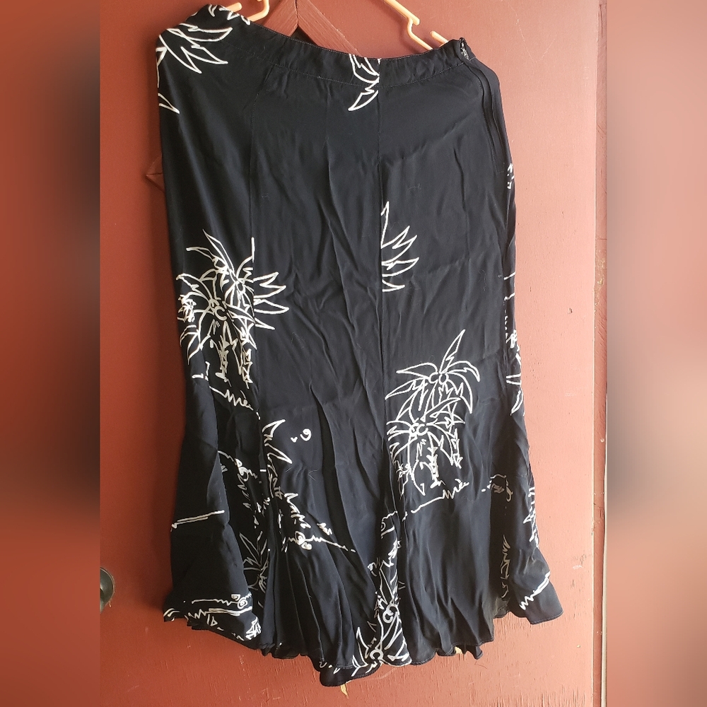 Black Ruffle Skirt